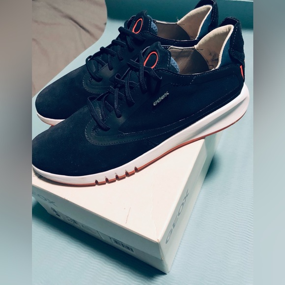 New Geox sneakers men's Size 8, Geox, Navy - Picture 4 of 7